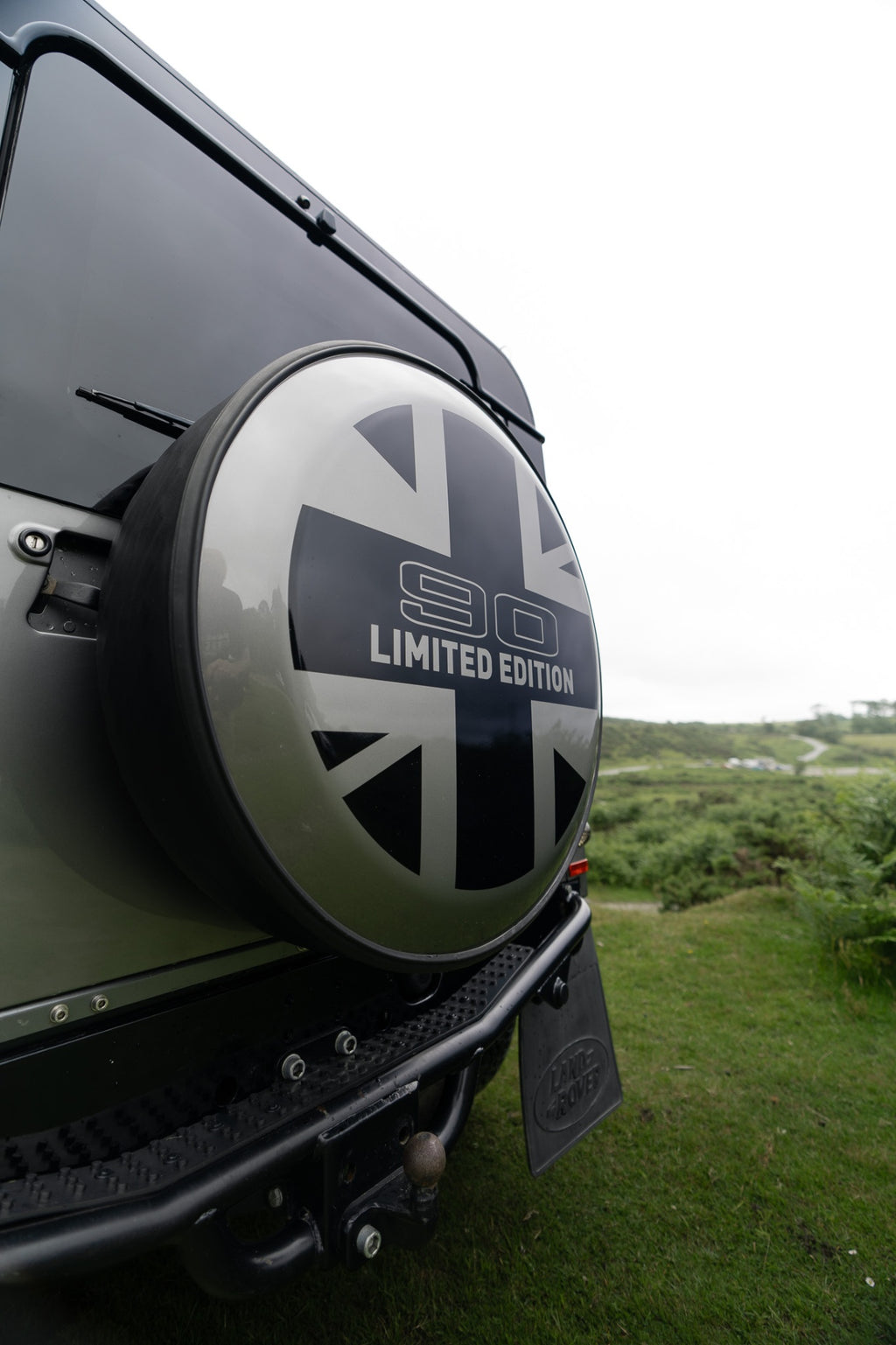 Union Jack spare wheel cover