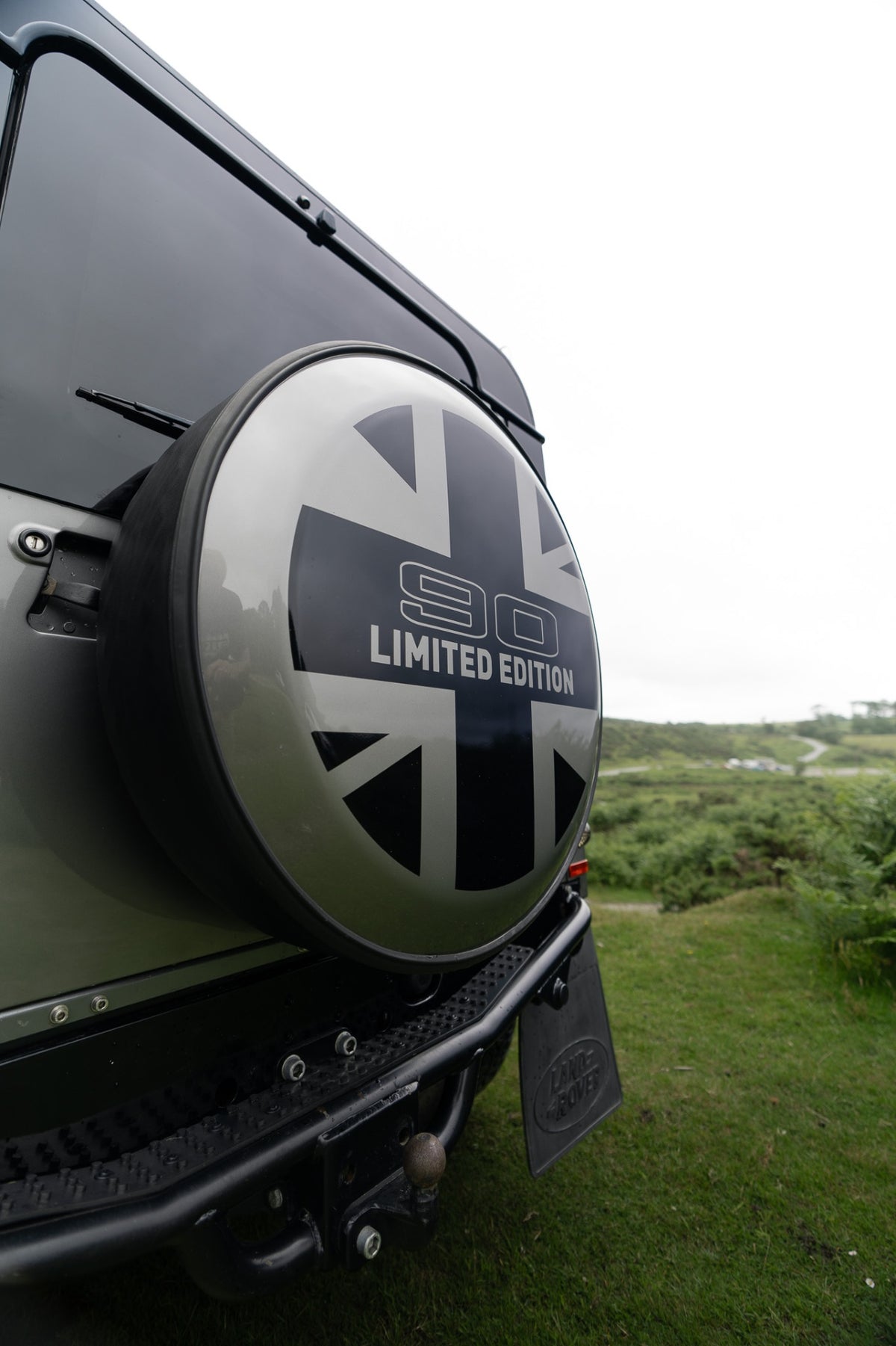 Union Jack spare wheel cover