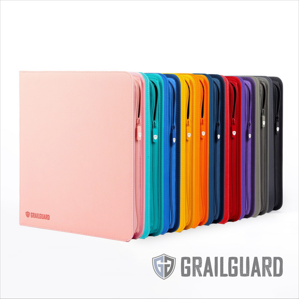 GrailGuard 12-Pocket Zip Binder