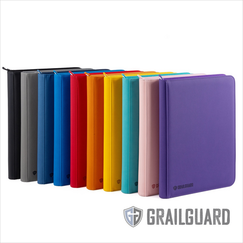 GrailGuard 9-Pocket Zip Binder
