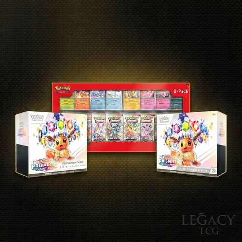 Eevee Hoarder Prismatic Evolutions competition bundle
