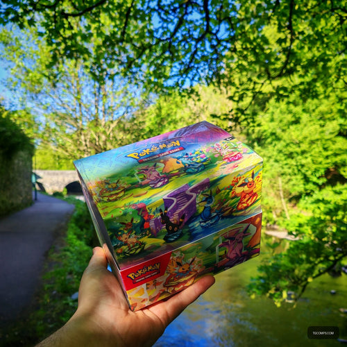 Prismatic Evolutions Mini Tin Display