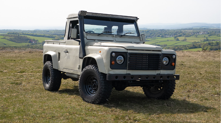 Land Rover Defender 90 Truck Cab — Sahara Dust